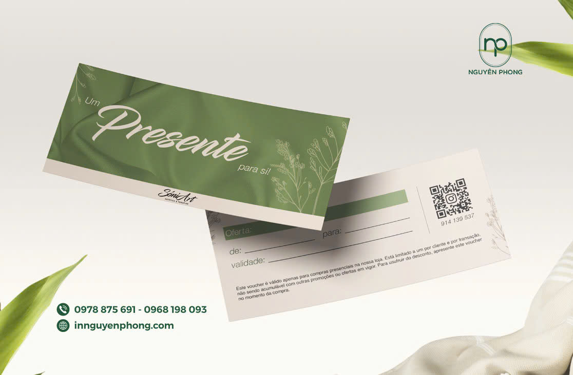In voucher giảm giá đẹp